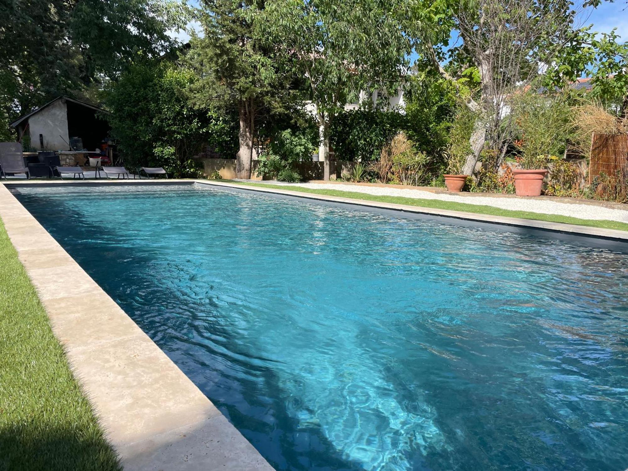 Superbe Annaix De Villa Aix-en-Provence Exteriör bild