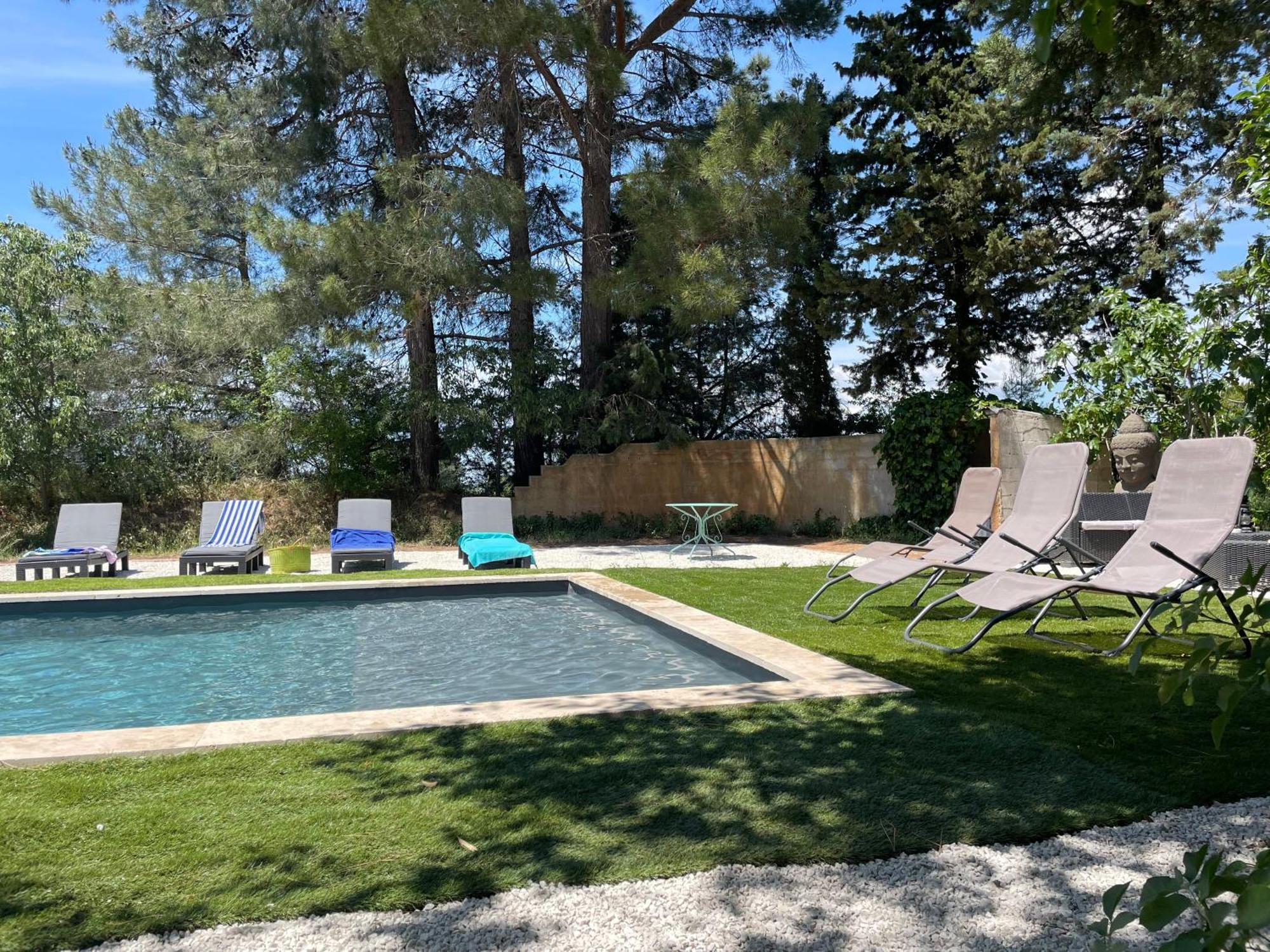 Superbe Annaix De Villa Aix-en-Provence Exteriör bild